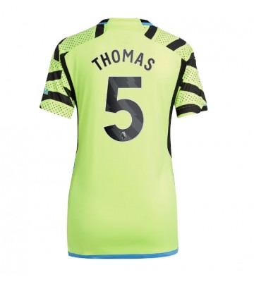 Arsenal Thomas Partey #5 Udebanetrøje Dame 2023-24 Kort ærmer